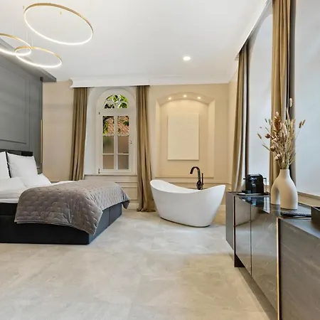 Boutique Rooms I Luxus Suite I Center I Boxspring Augsburg Buitenkant foto
